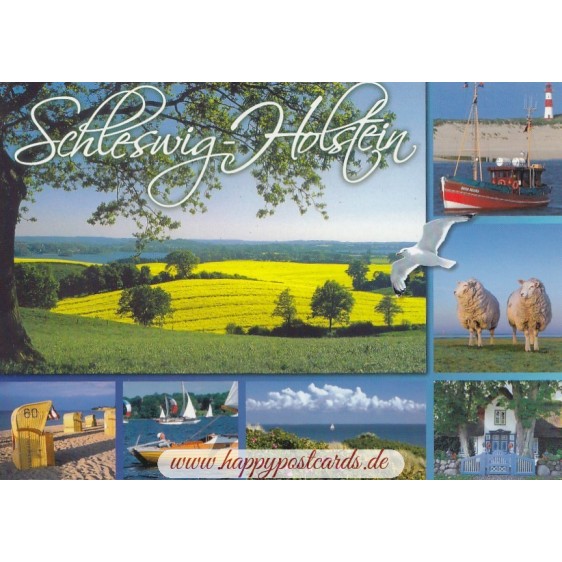 Schleswig-Holstein Multi 2 - Postkarte