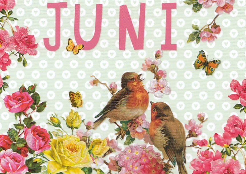 Juni - Carola Pabst - Monats-Postkarte