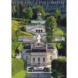 Königsschloss Linderhof 2 - Ansichtskarte