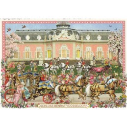 Düsseldorf Schloss Benrath - Tausendschön - Postkarte