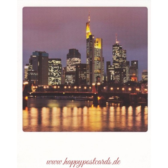 Frankfurt - Twilight - PolaCard
