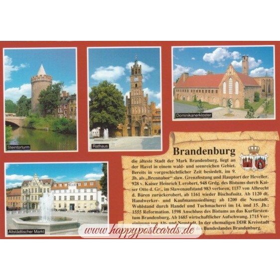 Brandenburg - Chronik - Ansichtskarte