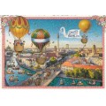 Berlin - Panorama - Tausendschön - Postkarte