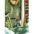 216 - Zwerg vor der Haustüre - Postkarte