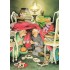 10 - Old Ladies under the Table - Postcard