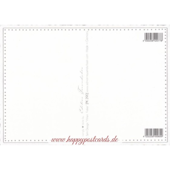 Wien, Fiaker - Tausendschön - Postkarte