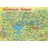 Holsteinische Schweiz - Map - Postcard