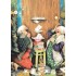 23 - Old Ladies in front of the Mailbox - Postcard