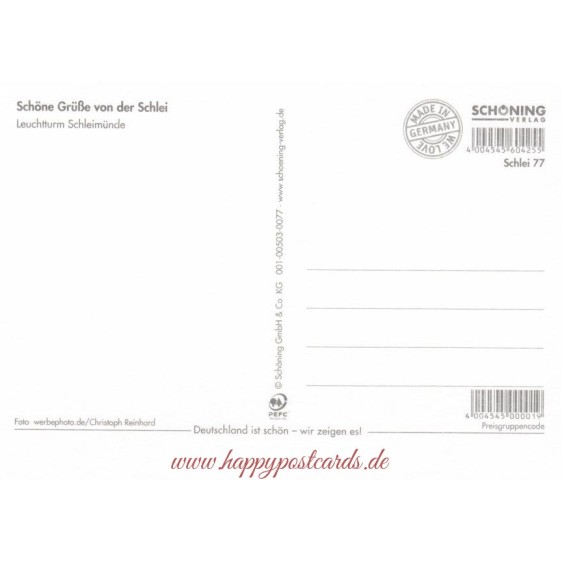 Leuchtturm Schleimünde -Tag - Ansichtskarte