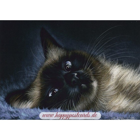 Cheeky Thoughts - Garmashova - Postcard