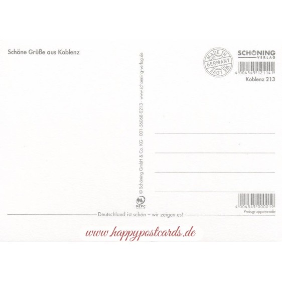 Koblenz - Chronikkarte