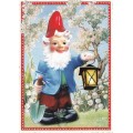 Garden gnome - Tausendschön - Postcard