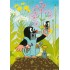 Der kleine Maulwurf beim Graben - Maulwurf Postkarte