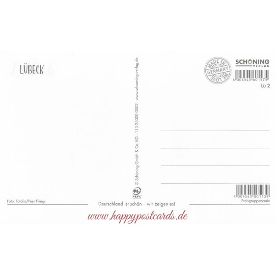 Lübeck Holstentor - HotSpot-Card
