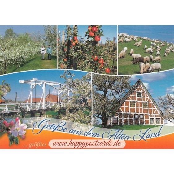 Das Alte Land 2 - Postkarte