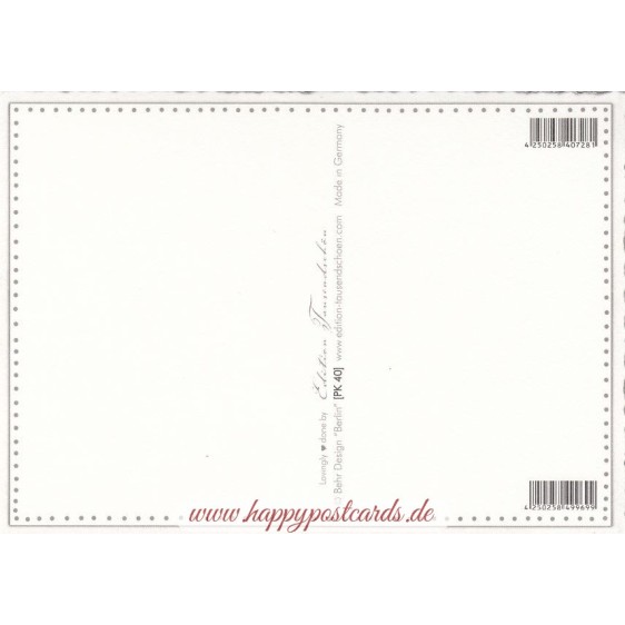Berlin - Brandenburger Tor - Tausendschön - Postkarte