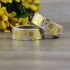 Gold - Weiße Kreise - Folie - Washi Tape - Masking Tape