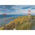 3D Dünen mit Leuchtturm - 3D Postkarte