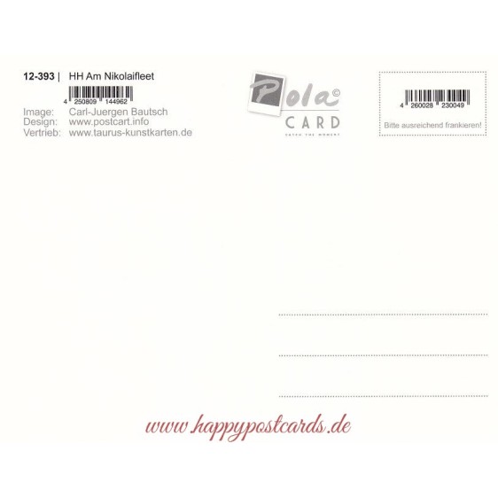 Hamburg - Nikolaifleet - PolaCard