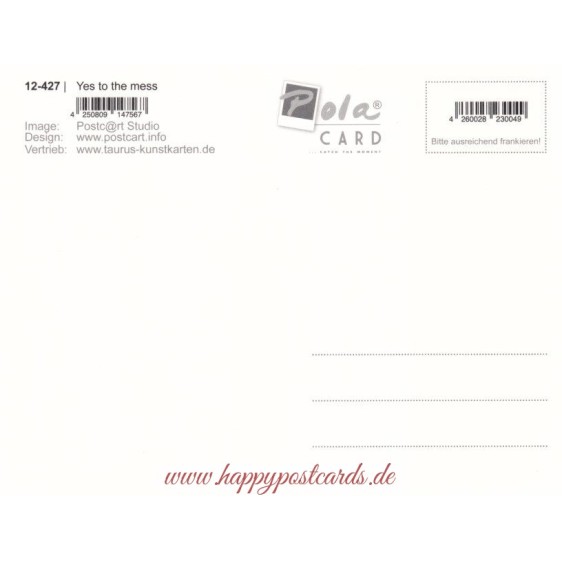 Say yes to the mess - PolaCard