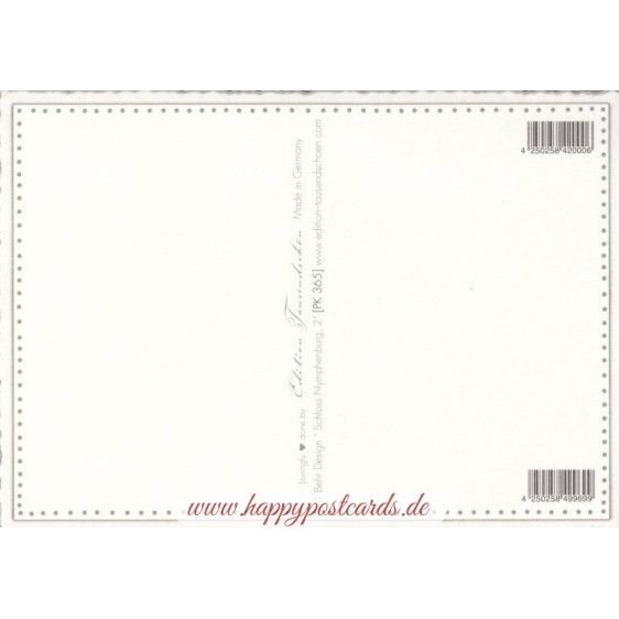 München - Schloss Nymphenburg - Tausendschön - Postkarte
