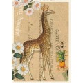 Giraffe - Tausendschön - Postcard