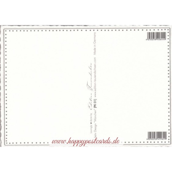 München - Lederhose 2 - Tausendschön - Postkarte