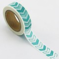 Turqoise chevron - Washi Tape - Masking Tape