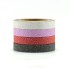 Mix 4 dünne Rollen Glitter - Washi Tape - Masking Tape