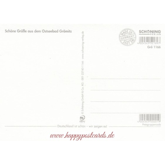 Post aus Grömitz - Ansichtskarte