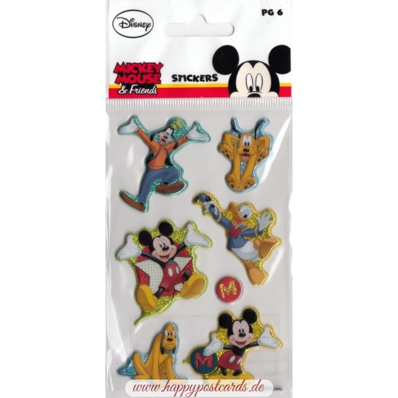 Micky Mouse Puffy - Disney Sticker