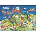 Ostfriesland - Map - Postkarte