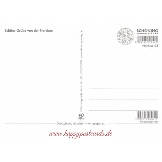 Getränke des Nordens Rezepte - Postkarte