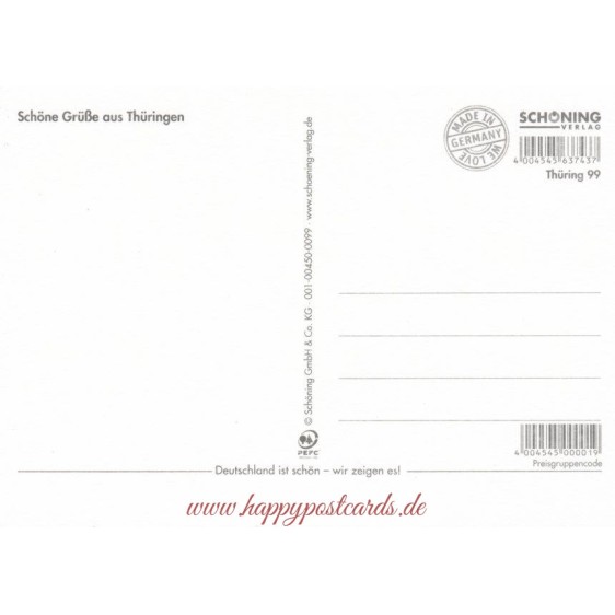 Thuringia 2 - Viewcard