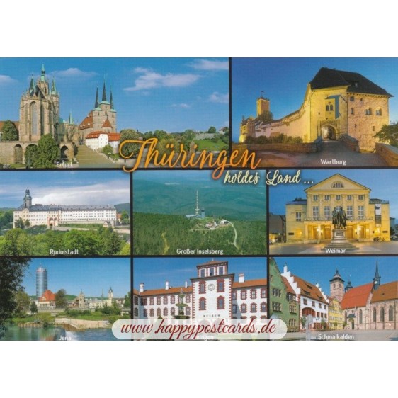 Thuringia 2 - Viewcard