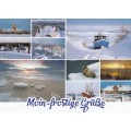 Snowy greetings - Viewcard
