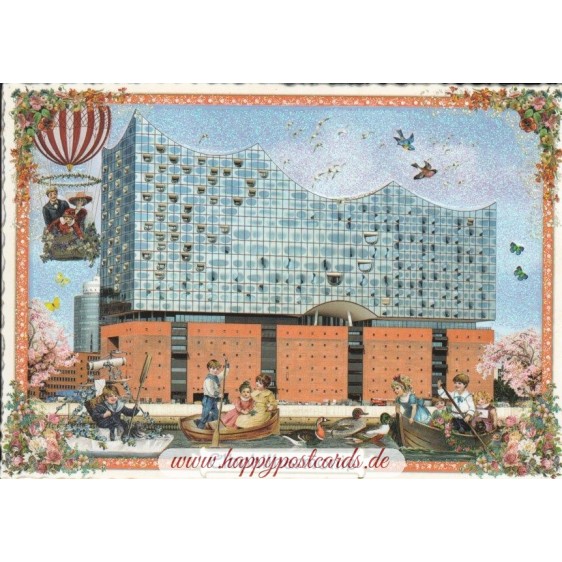 Hamburg - Elbphilarmonie - Tausendschön - Postcard