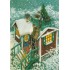 59 - Old Ladies decorating their house - Postcard