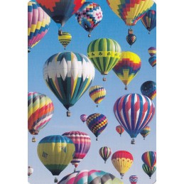 Heißluftballons - Medley-Postkarte