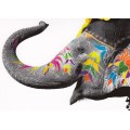 Colourfull Elephant - Postcard