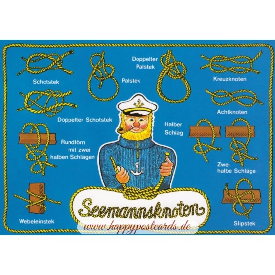 Nautical Bends - Postcard