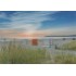 3D Beach chairs at sunrise  - 3D Postcard
