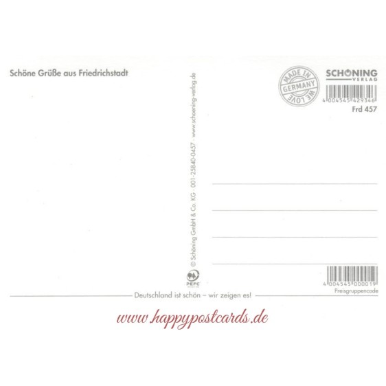 Friedrichstadt - Yellow Chronicle - Viewcard