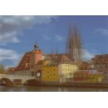 3D Regensburg - 3D Postkarte
