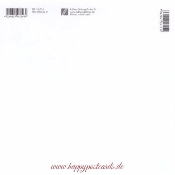 Engel machen Musik - Mila Marquis Postkarte
