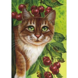 Cherries - Garmashova - Postcard