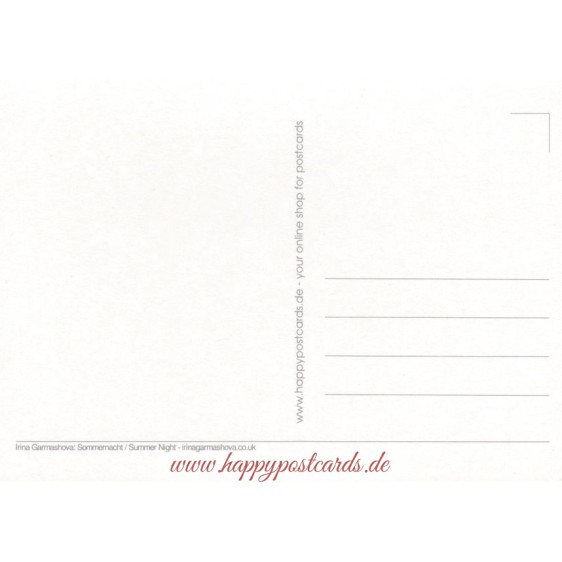 Sommernacht - Garmashova Postkarte