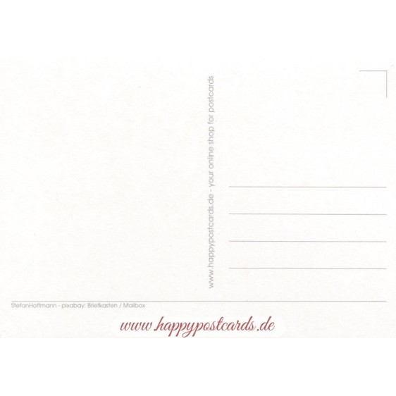 Briefkasten - Postkarte