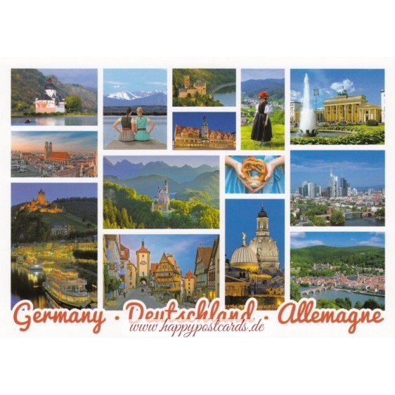 Germany - Impressions - Viewcard