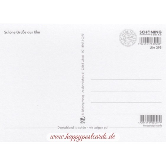 Ulm Multi 3 - Postkarte